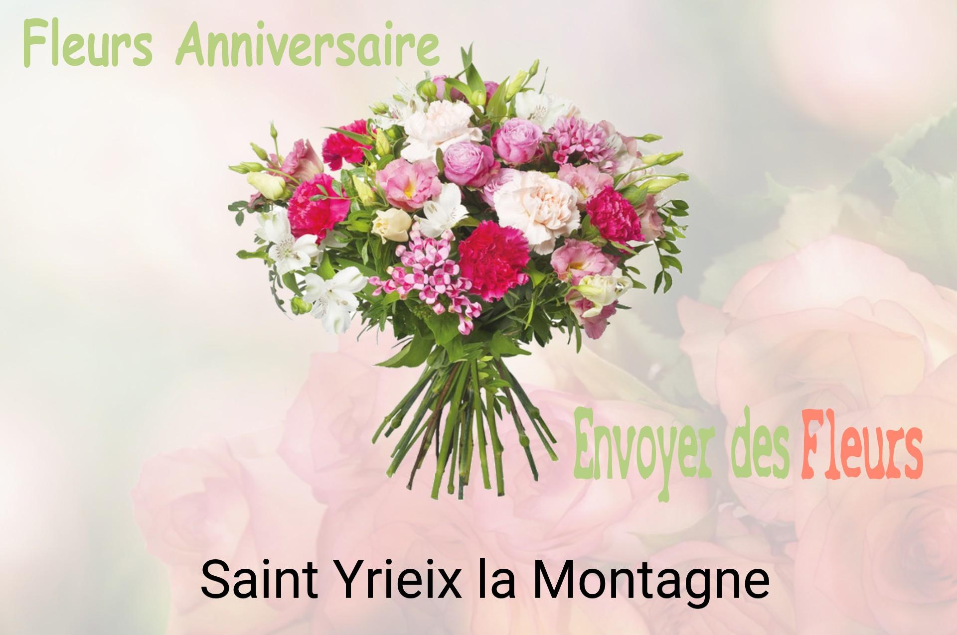 Bouquet de fleurs d’anniversaire livré à Saint-Yrieix-la-Montagne