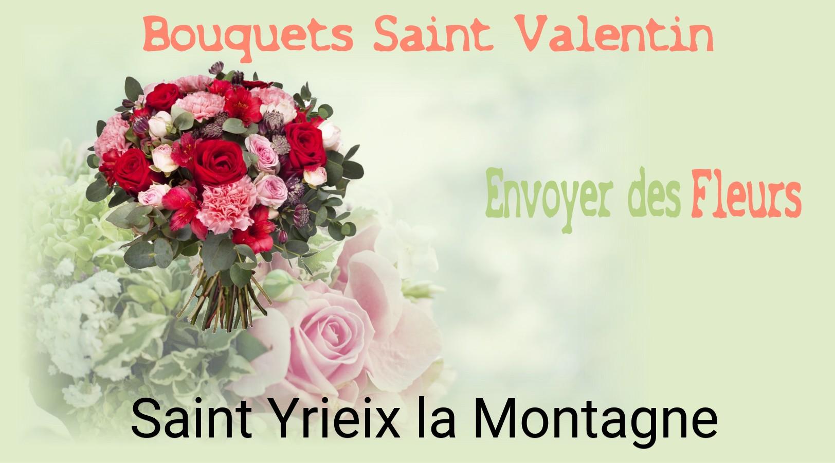 Roses de Saint-Valentin livrées à Saint-Yrieix-la-Montagne